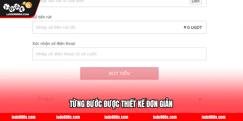 Từng bước được thiết kế đơn giản đảm bảo người chơi thực hiện dễ dàng
